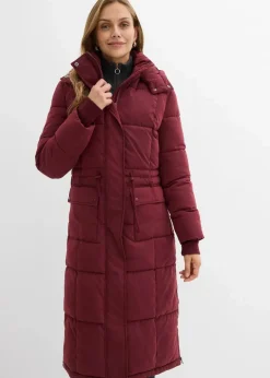 Damen bonprix Jacken & Mäntel|Bekleidung·Hosen|Wintermantel mit seitlichen Reißverschlüssen