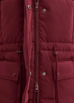Damen bonprix Jacken & Mäntel|Bekleidung·Hosen|Wintermantel mit seitlichen Reißverschlüssen