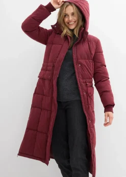 Damen bonprix Jacken & Mäntel|Bekleidung·Hosen|Wintermantel mit seitlichen Reißverschlüssen