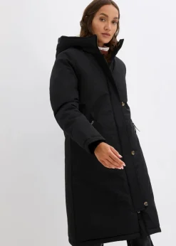 Best Wintermantel mit Teddyfell in der Kapuze Damen Bekleidung·Hosen|Jacken & Mäntel