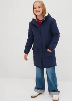 New Winterparka mit Teddyfutter, wasserabweisend Kinder Mädchen 9-16 Jahre·Jacken & Outdoor