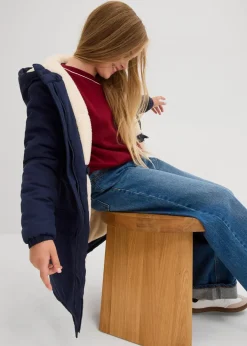 New Winterparka mit Teddyfutter, wasserabweisend Kinder Mädchen 9-16 Jahre·Jacken & Outdoor