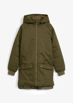 Winter-Parka mit Teddy-Kapuze, wasserabweisend Kinder Mädchen 9-16 Jahre·Jacken & Outdoor