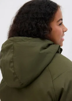 Winter-Parka mit Teddy-Kapuze, wasserabweisend Kinder Mädchen 9-16 Jahre·Jacken & Outdoor