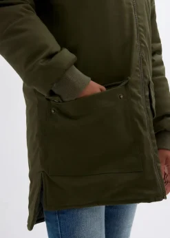Winter-Parka mit Teddy-Kapuze, wasserabweisend Kinder Mädchen 9-16 Jahre·Jacken & Outdoor