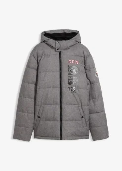 Herren bonprix Große Größen|Jacken & Mäntel|Winter-Steppjacke mit Kapuze