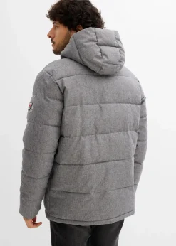 Herren bonprix Große Größen|Jacken & Mäntel|Winter-Steppjacke mit Kapuze