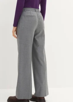 Outlet Wollhose mit Bundfalten Damen Bekleidung·Kleider