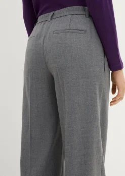Outlet Wollhose mit Bundfalten Damen Bekleidung·Kleider