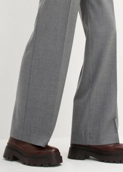 Outlet Wollhose mit Bundfalten Damen Bekleidung·Kleider