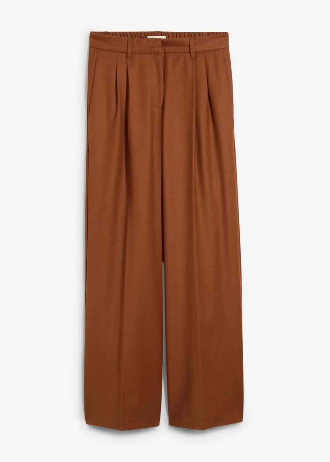 Outlet Wollhose mit Bundfalten Damen Bekleidung·Kleider