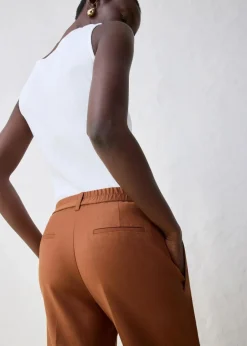 Outlet Wollhose mit Bundfalten Damen Bekleidung·Kleider
