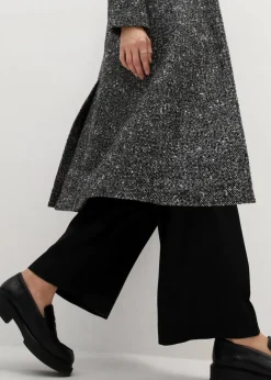 Damen bonprix Bekleidung·Hosen|Jacken & Mäntel|Wollmantel mit Struktur