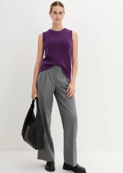 Damen bonprix Bekleidung·Jeans|Premium|Wollpullunder mit Alpaka