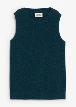 Damen bonprix Bekleidung·Jeans|Premium|Wollpullunder mit Alpaka