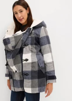 Outlet Woll-Umstandsjacke mit Teddyfutter / Tragejacke Damen Bekleidung·Blazer|Umstandsmode