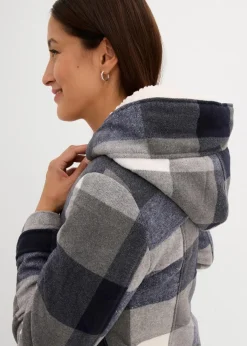 Outlet Woll-Umstandsjacke mit Teddyfutter / Tragejacke Damen Bekleidung·Blazer|Umstandsmode