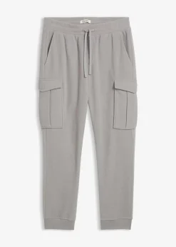 Herren bonprix Große Größen|Outdoorbekleidung|wärmende Cargohose in Fleece-Qualität, Regular Fit