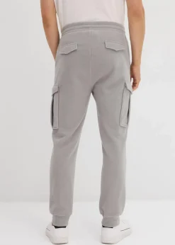 Herren bonprix Große Größen|Outdoorbekleidung|wärmende Cargohose in Fleece-Qualität, Regular Fit