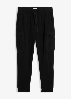 Herren bonprix Sweat|Hosen|wärmende Cargohose in Fleece-Qualität, Regular Fit