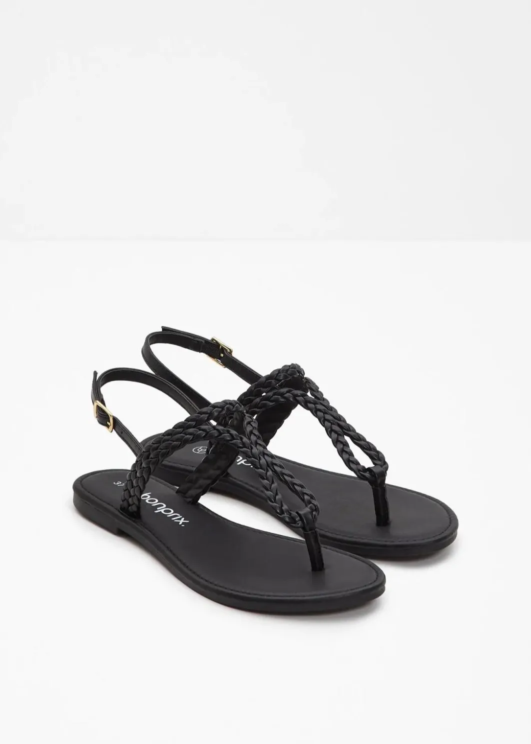 Online Zehenstegsandalen in Flecht-Optik Damen Sommerschuhe|Strandmode