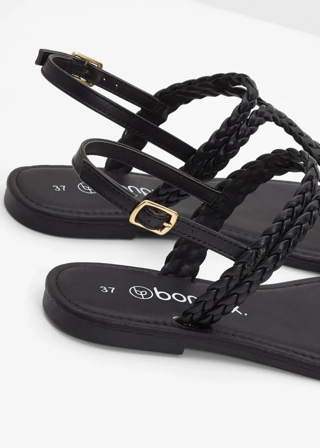 Online Zehenstegsandalen in Flecht-Optik Damen Sommerschuhe|Strandmode