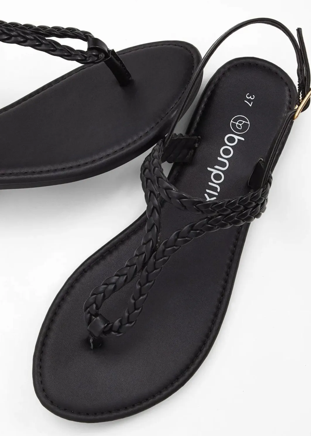 Online Zehenstegsandalen in Flecht-Optik Damen Sommerschuhe|Strandmode