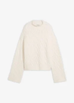 Damen bonprix Bekleidung·Umstandsmode|Bekleidung·Jeans|Zopfstrick Pullover