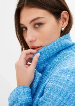 Hot zweireihiger Bouclé-Blazer Damen Bekleidung·Basics|Blazer